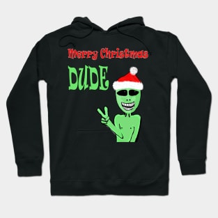 Merry Christmas Dude Hoodie